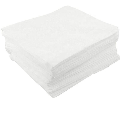 Biały czysty jednorazowy wycieraczek papierowy Spunlace Nonwoven 300 sztuk/pak 6*6 cali