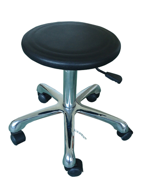 Zmiennik PU Skóra Krzesło ESD bezpieczne krzesła do biura czystych pomieszczeń